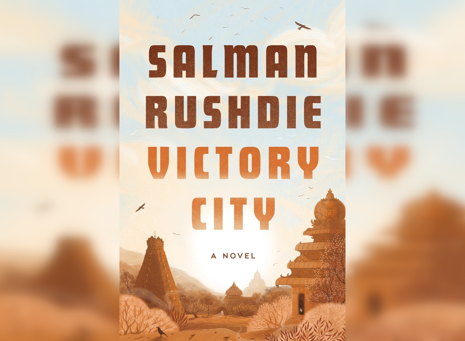 Cover of Salman Rushdie's "Victory City."