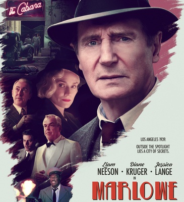 Cover image for ‘Marlowe’ Review: Aged Action Star Takes on Extra-Lurid Noir Underworld