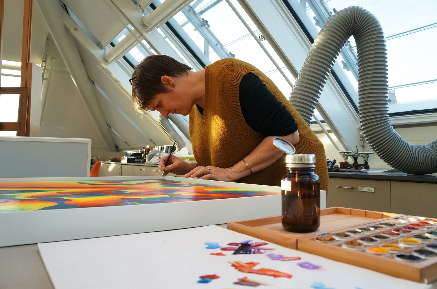 Typically, Smith is very organized and analytical with her work. “I’m very Capricorn,” she tells us.