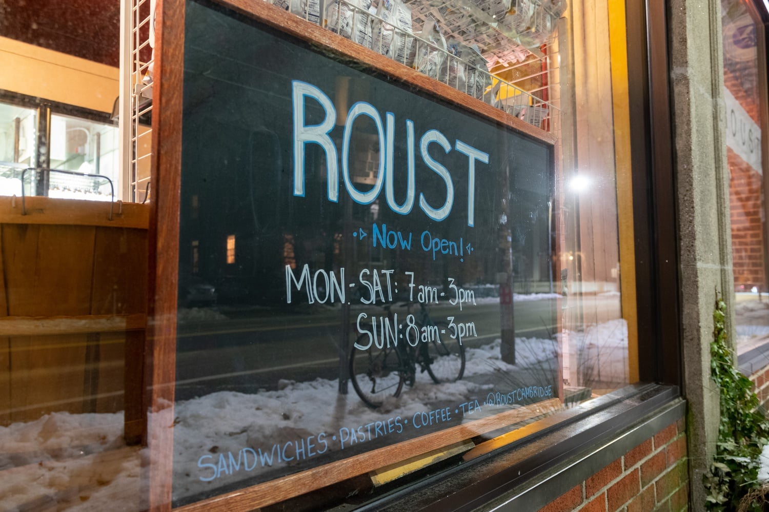 New Cambridge cafe Roust Deli opened its doors in early February to praise from former Darwin's Ltd. customers.