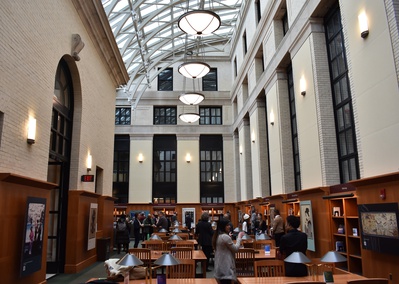 Cover image for Harvard West Stacks Reading Room Reopened with Artwork to Celebrate Diversity and Intersectionality