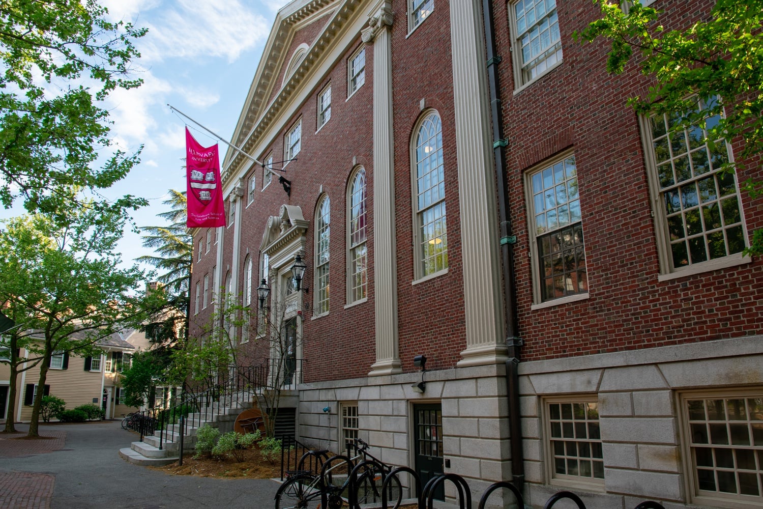 Lehman Hall, located in Harvard Yard, is the student center of the Graduate School of Arts and Sciences.
