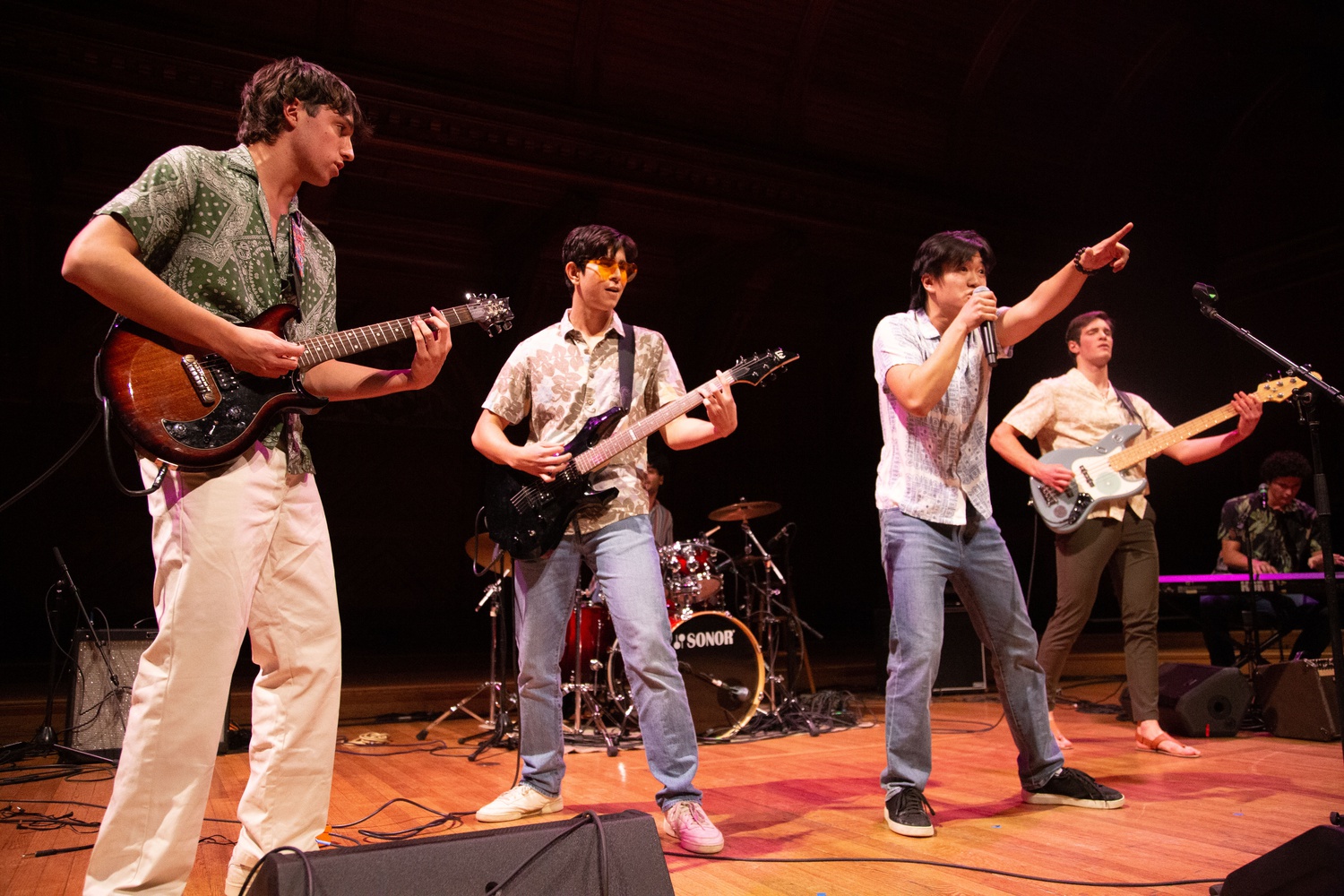 Weld 16 performing at Battle for Yardfest 2023.