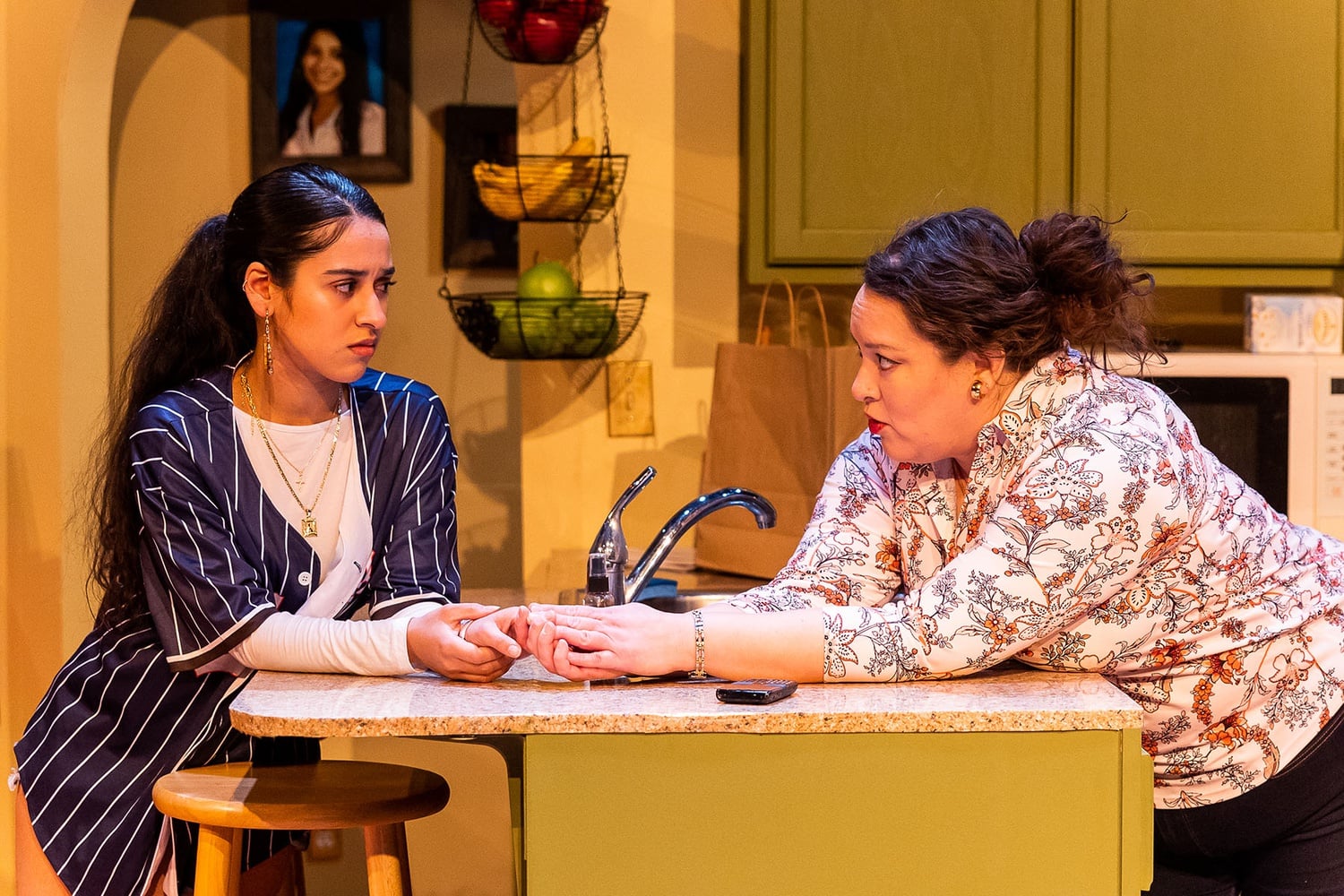 Luz Lopez and Karina Beleno Carney in "Alma"