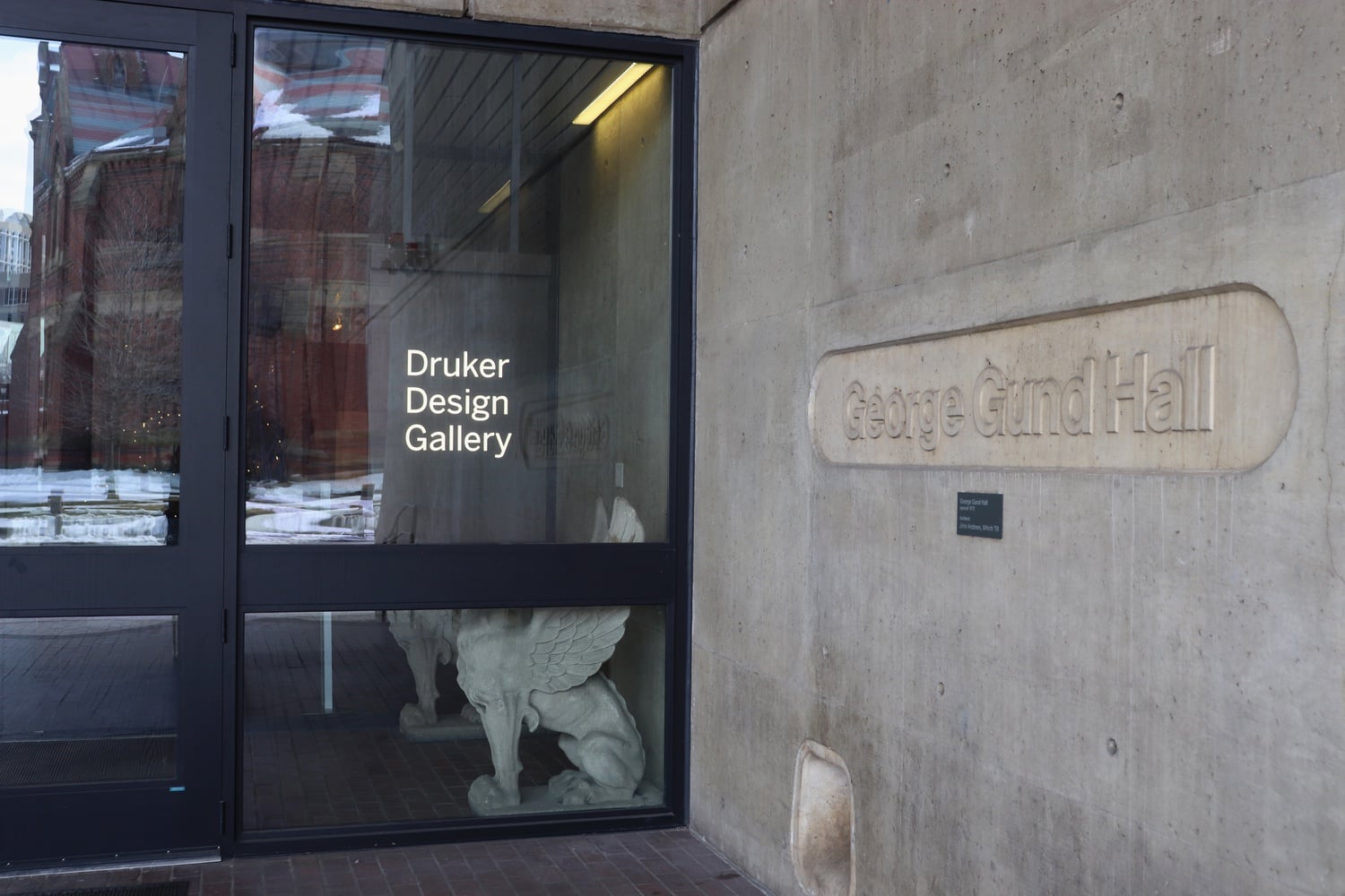 Harvard’s Graduate School of Design is located at 48 Quincy St.