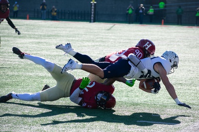Cover image for Harvard Football Represented on Both Super Bowl Teams for First Time Ever