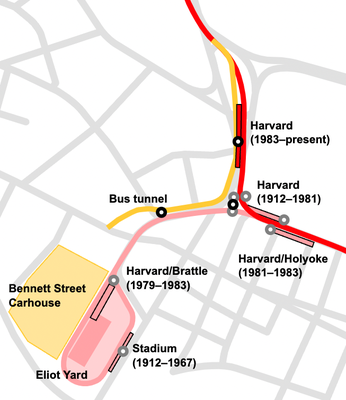 Cover image for Harvard Stations Simplified Map