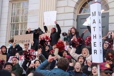 Cover image for ‘Just Unconditional Happiness’: Annual Harvard College Housing Day Festivities Consume Campus