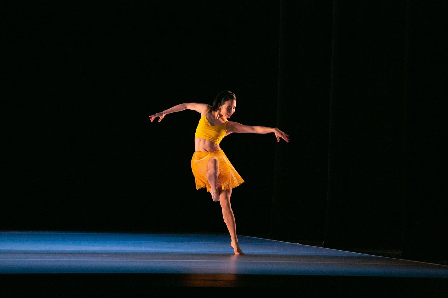 Madelyn Ho performing in Amy Hall Garner's "Somewhere in the Middle."