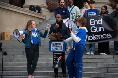 Cover image for Harvard Affiliates Rally for Gun Control Reform Following Nashville Shooting