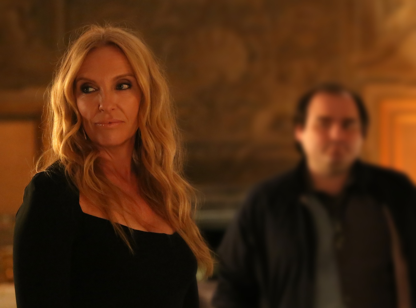 Toni Collette in "Mafia Mamma."