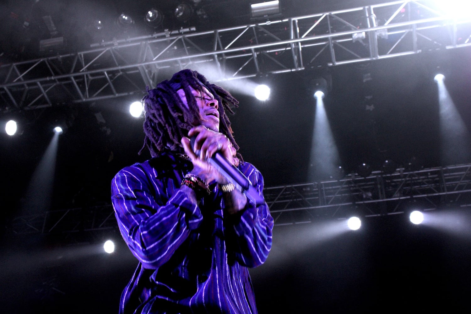 Atlanta rapper, singer, and songwriter J.I.D performs at the House of Blues on March 9 to a sold out show in Boston.