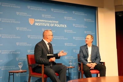 Cover image for Congressman Adam Schiff Discusses National Security at Harvard IOP Forum