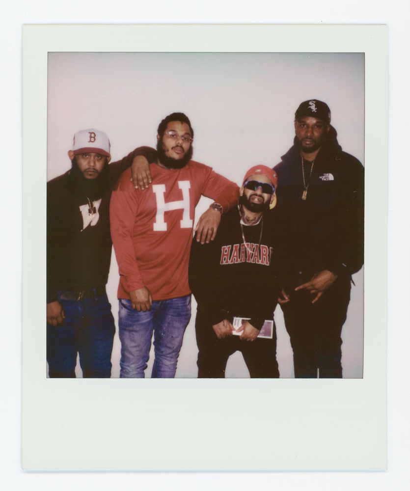 Portrait of Feed The Family members BoriRock, Dun Dealy, Shaykh Hanif, and TOP HOOTER by Ramon ‘1000WORD$’ Lazo