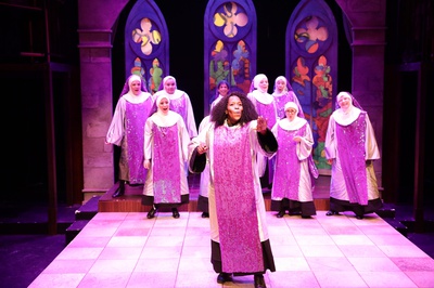 Cover image for Sister Act at the Lyric Stage Company of Boston