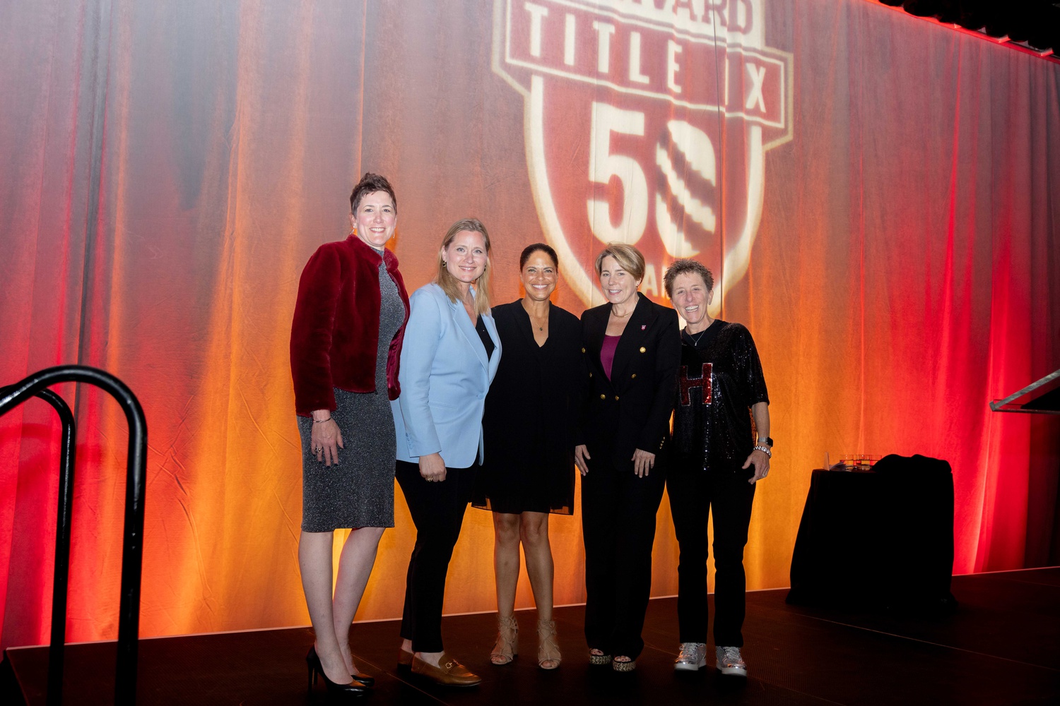 A Red Carpet Affair: Harvard Athletics Honors 50th Anniversary of Title ...