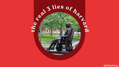 Cover image for The Real 3 Lies of Harvard