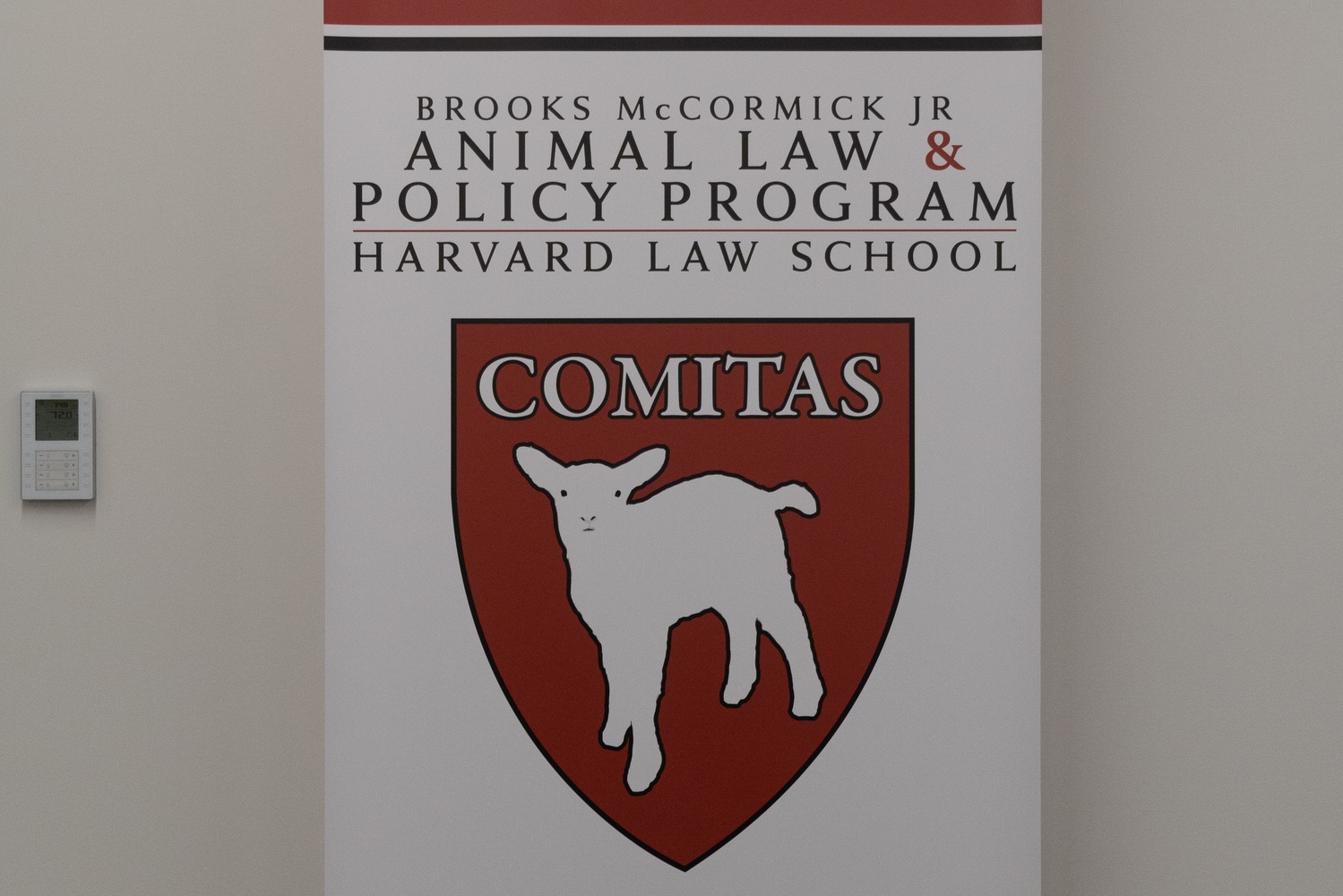 Harvard Law School’s Animal Law and Policy Program is located at 1607 Massachusetts Ave.