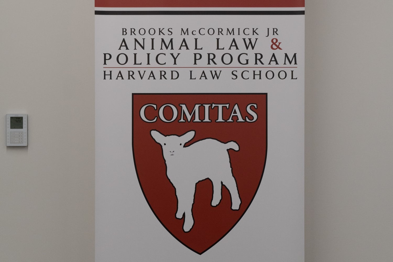 Harvard Law School’s Animal Law and Policy Program is located at 1607 Massachusetts Ave.