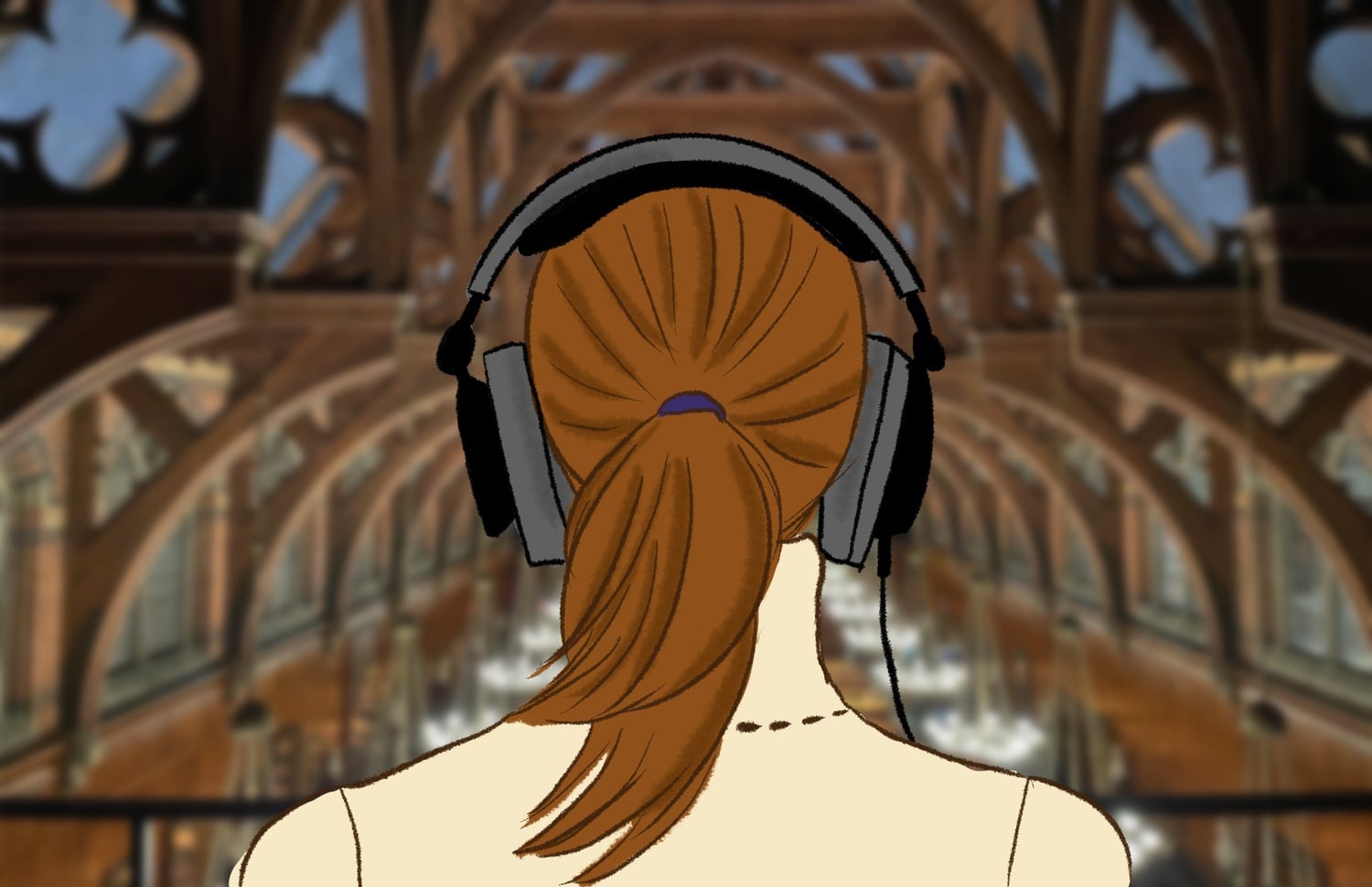 On an unsuspecting Tuesday afternoon in Annenberg Hall, your writer plunges into the unknown. I remove the over-the-ear headphones practically fused to my skin. I shudder without their warm embrace.