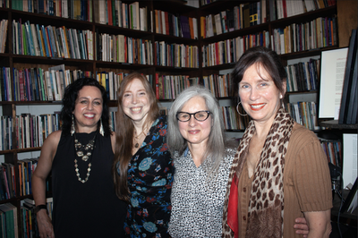 Cover image for Reading at Grolier Poetry: Four Poets and Their Stories of Resilience