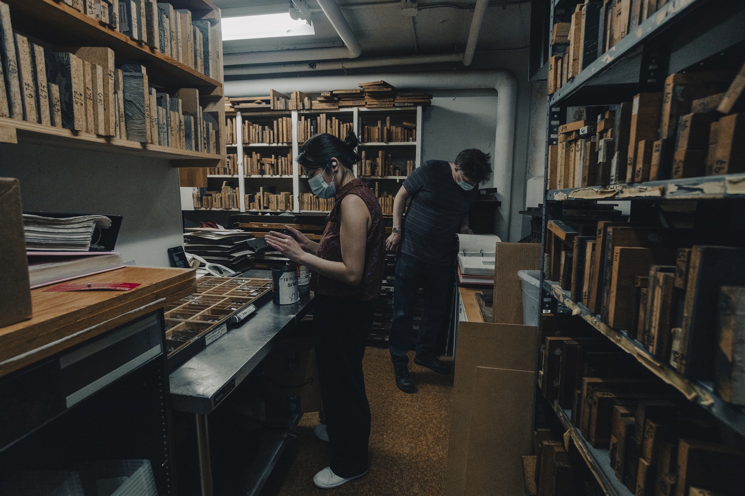The letter block archives