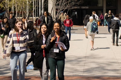 Cover image for Despite ‘Gloomy’ Weather, Harvard College Admits Enjoy Visitas 2023