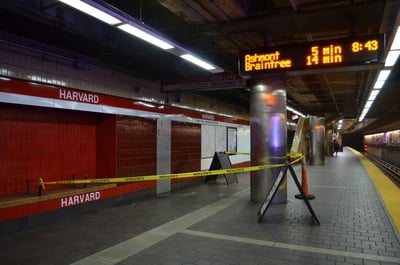 Cover image for Harvard Graduate Student Plans to Sue MBTA Following Harvard T Station Injury