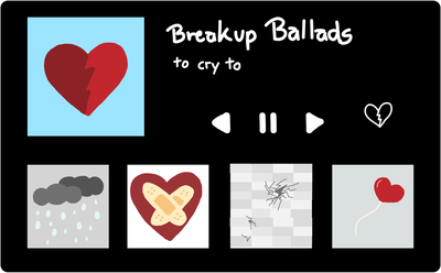 Cover image for A List of Tracks for Your Next Breakup