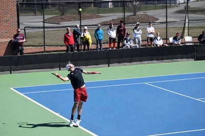 Cover image for Harvard Men’s Tennis to Enter NCAA Round of 32 After Defeating Siena College