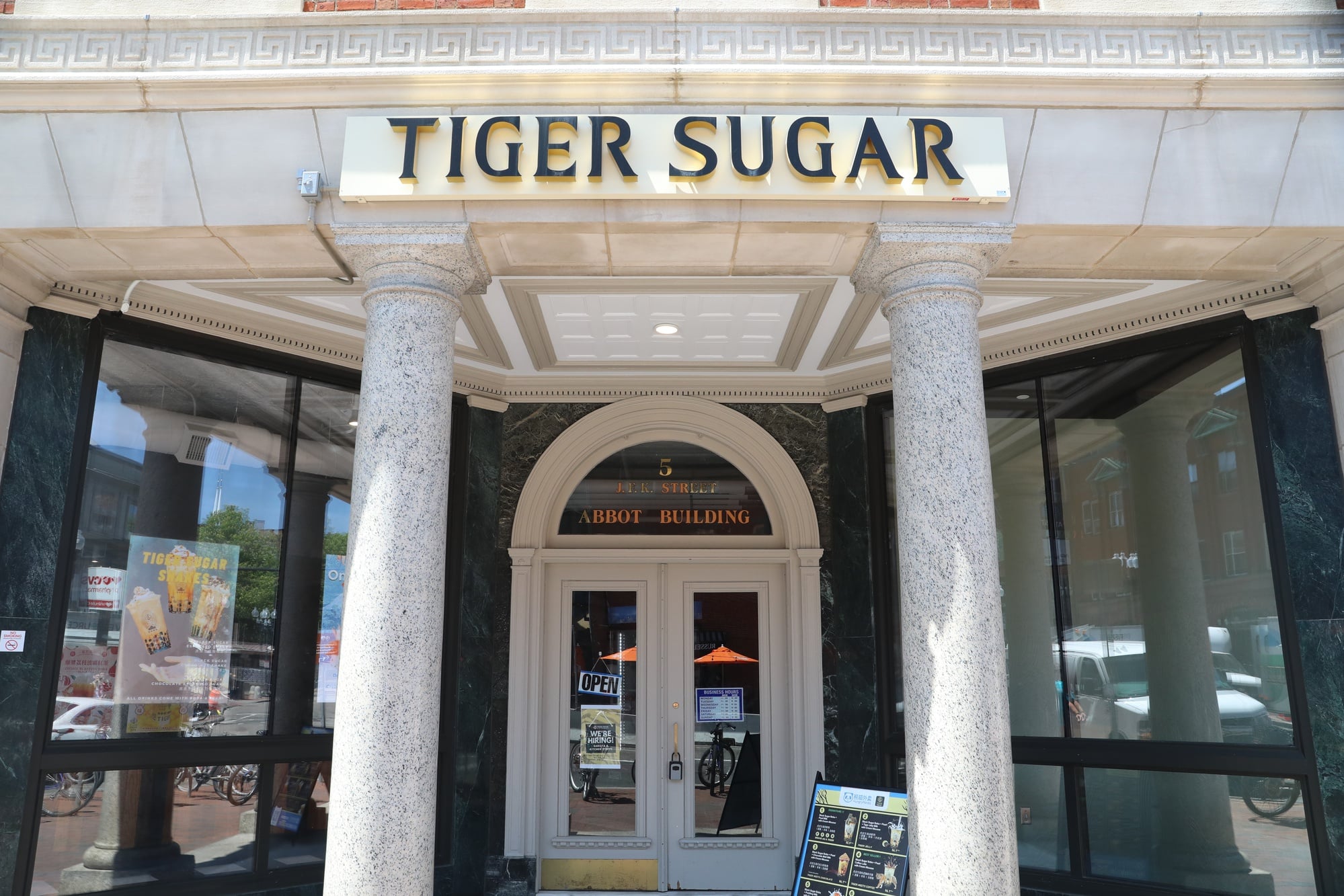 Taiwanese boba shop Tiger Sugar opened a storefront in Harvard Square last November.
