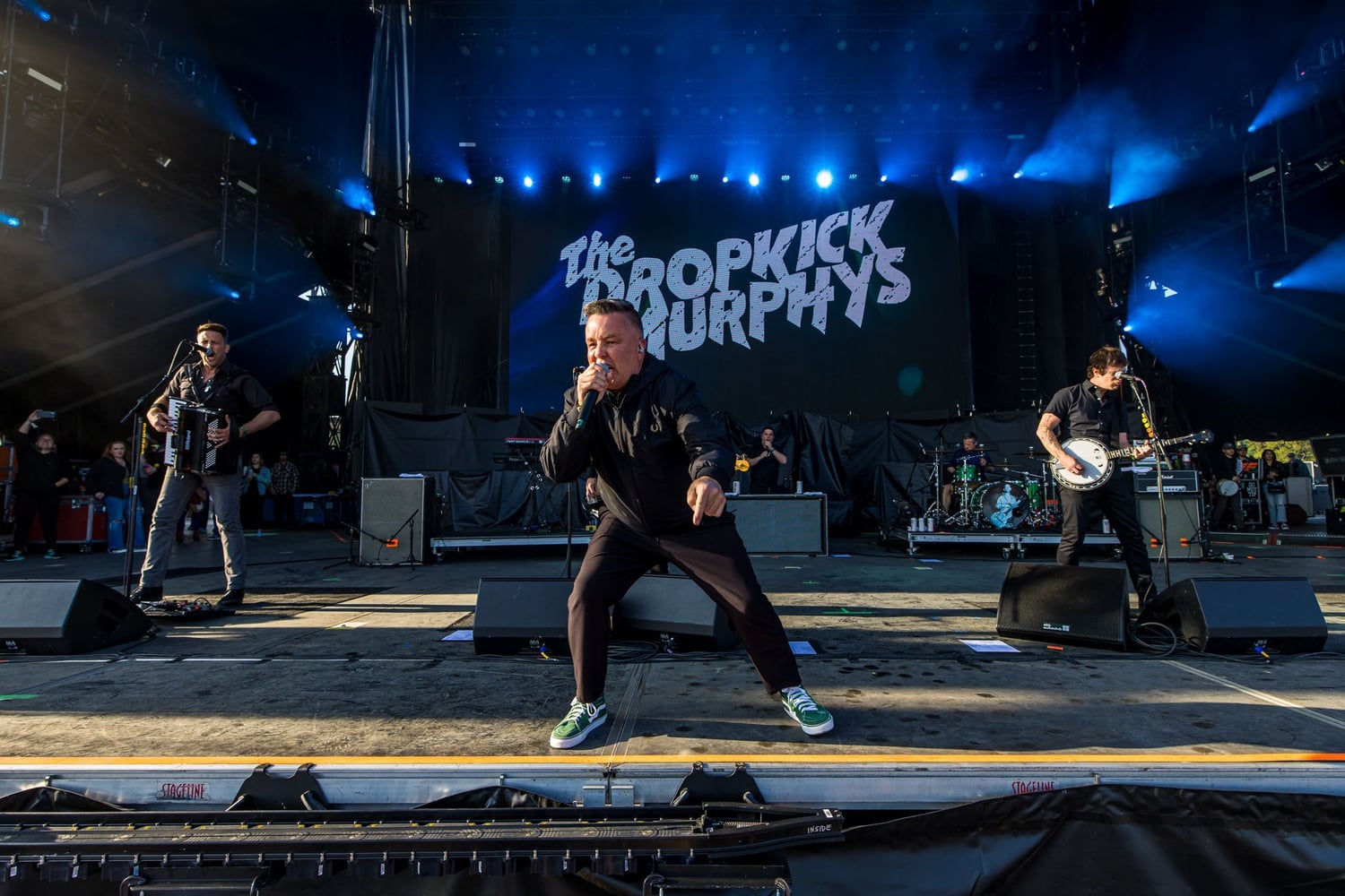 Dropkick Murphys perform for a hometown crowd.