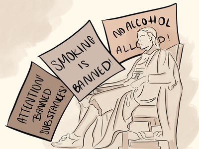 Cover image for In Late 90s, Harvard Moved Toward ‘No Tolerance’ Smoking and Drinking Policies