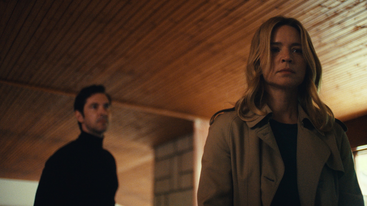Virginie Efira and Melvil Poupaud star as Blanche and Grégoire in "Just the Two of Us."