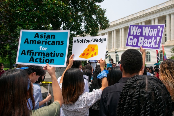 Cover image for PODCAST: Affirmative Action Falls: Inside the Protests at Harvard and Washington D.C.
