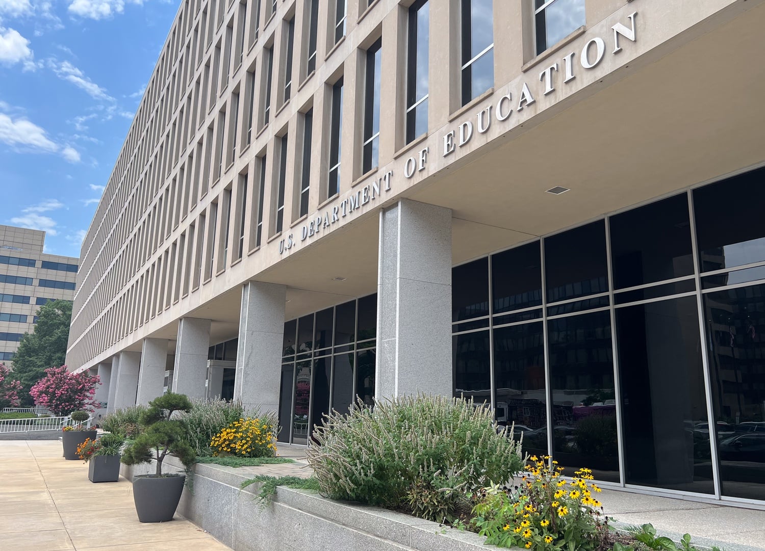 The Department of Education announced Monday that it had sent letters to Harvard and 59 other universities, warning them of 'potential enforcement actions' over allegations that they had failed to protect Jewish students against civil rights violations.
