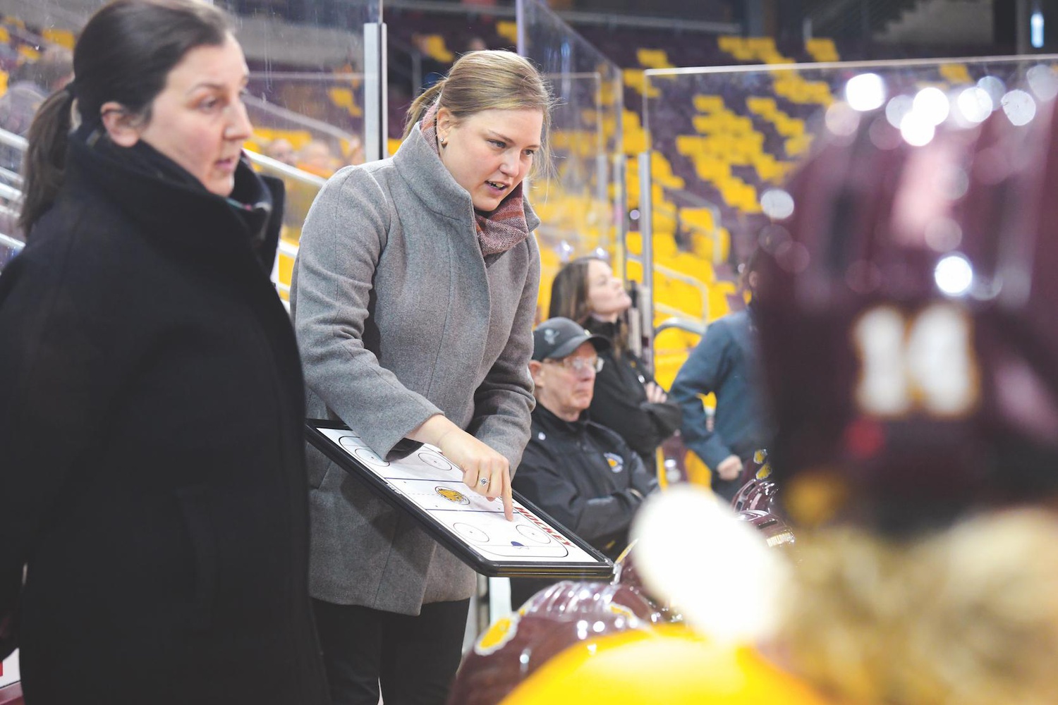 New Harvard women's ice hockey coach Laura Bellamy '13 will take over a team that has been rocked by scandal.