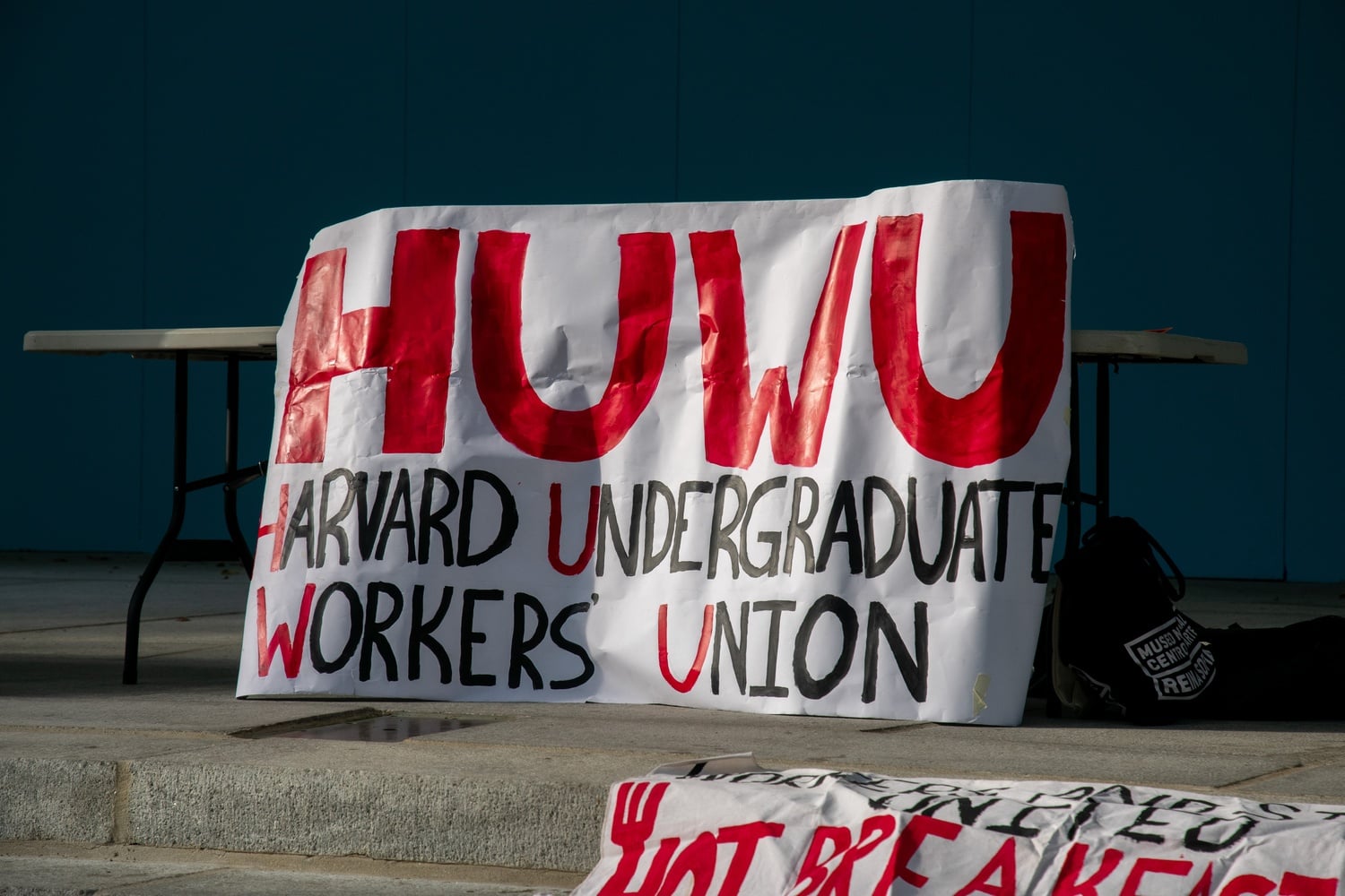 Harvard undergraduates voted to form the Harvard Undergraduate Workers Union in Oct. 2023.