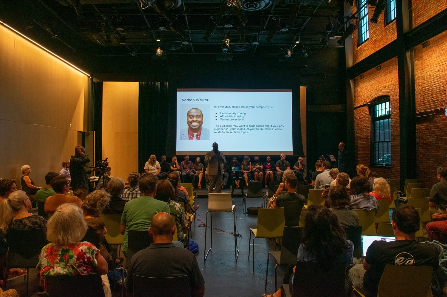 Over 50 people attended A Better Cambridge's City Council candidate forum at the Foundry on Tuesday night, with another 50 joining over Zoom.