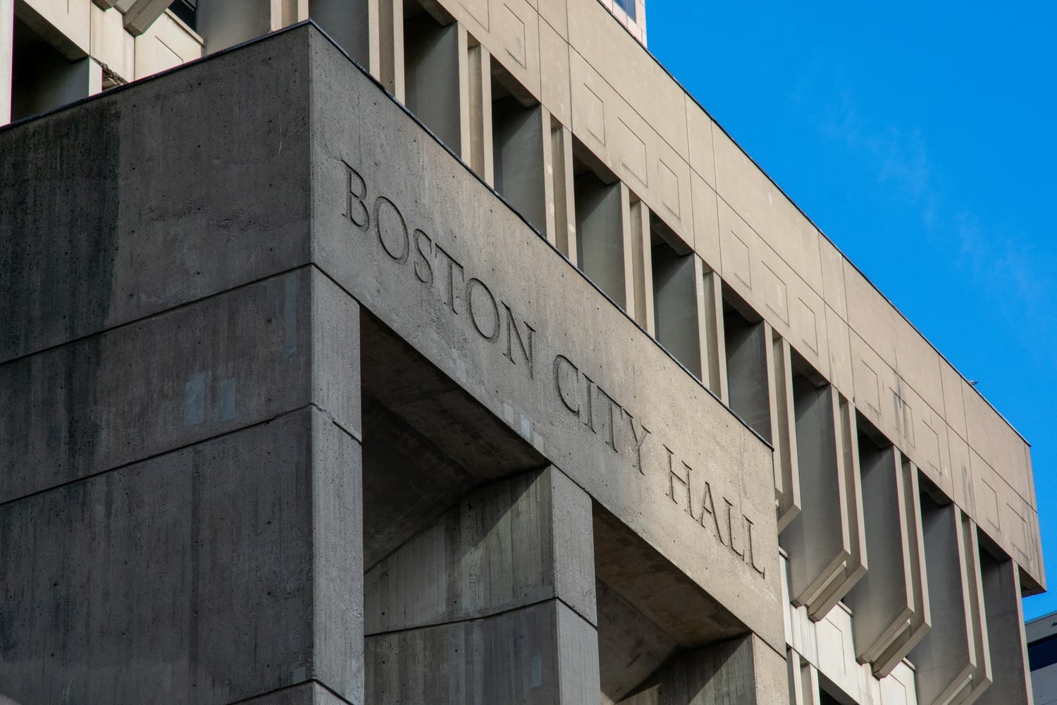 Boston City Hall is located at 1 City Hall Square in downtown Boston. Joshua Kraft will run to unseat Michelle Wu as mayor of Boston.