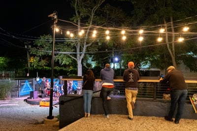 Cover image for ‘A Great Atmosphere’: Aeronaut Beer Garden Closes Out Summer in Allston at Harvard’s Zone 3