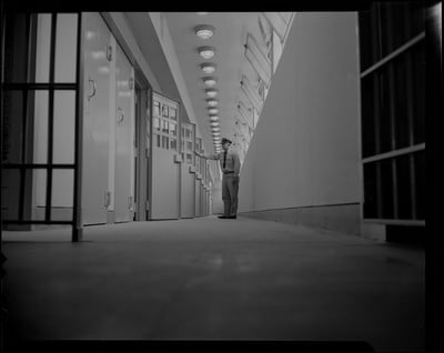 Cover image for Prison Guard in Cell Block