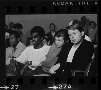 Cover image for Men incarcerated at Walpole attend a rally for better conditions on Sept. 29, 1971.