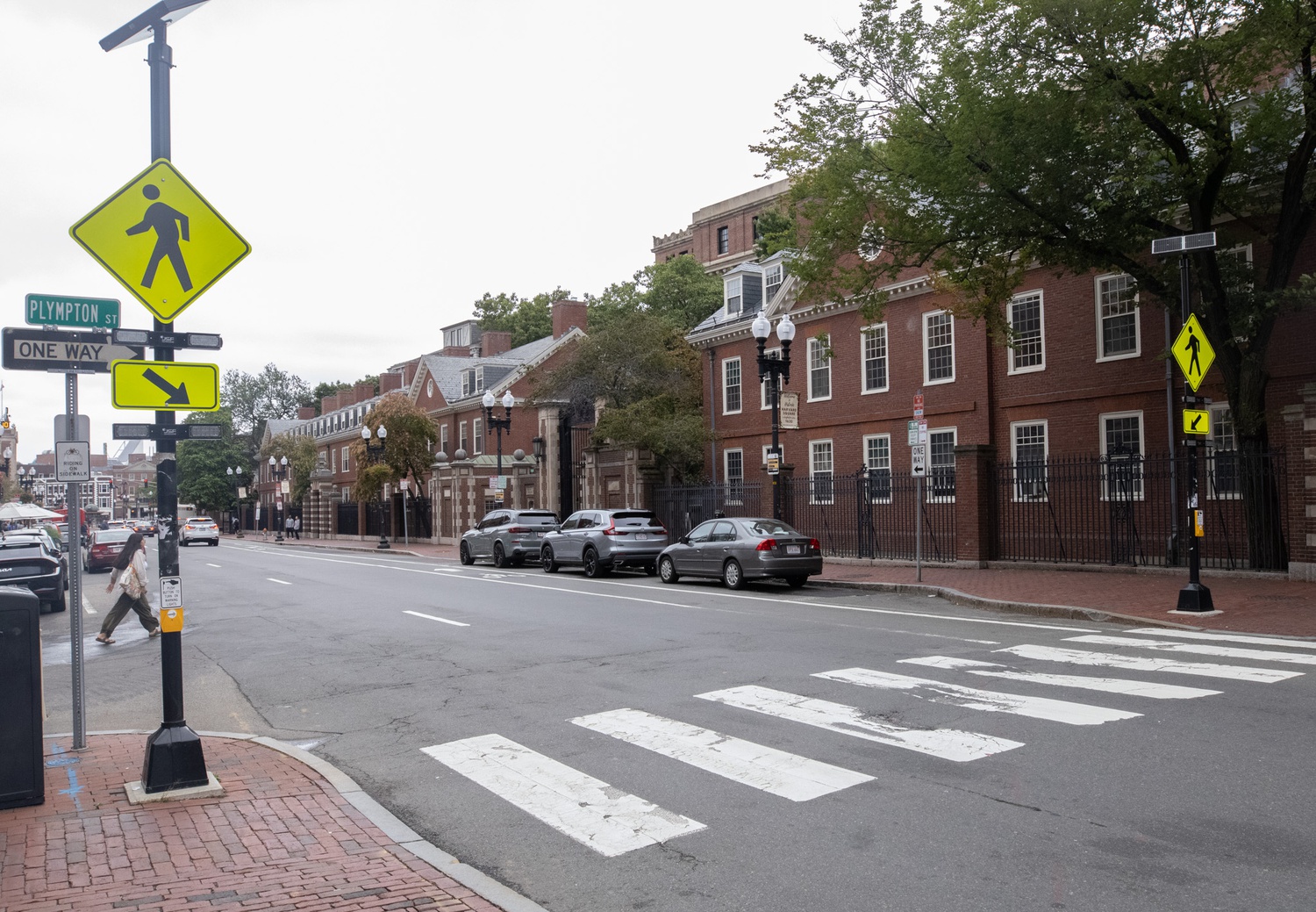 One of the crosswalks that now has an APS,  thanks to Sevier.