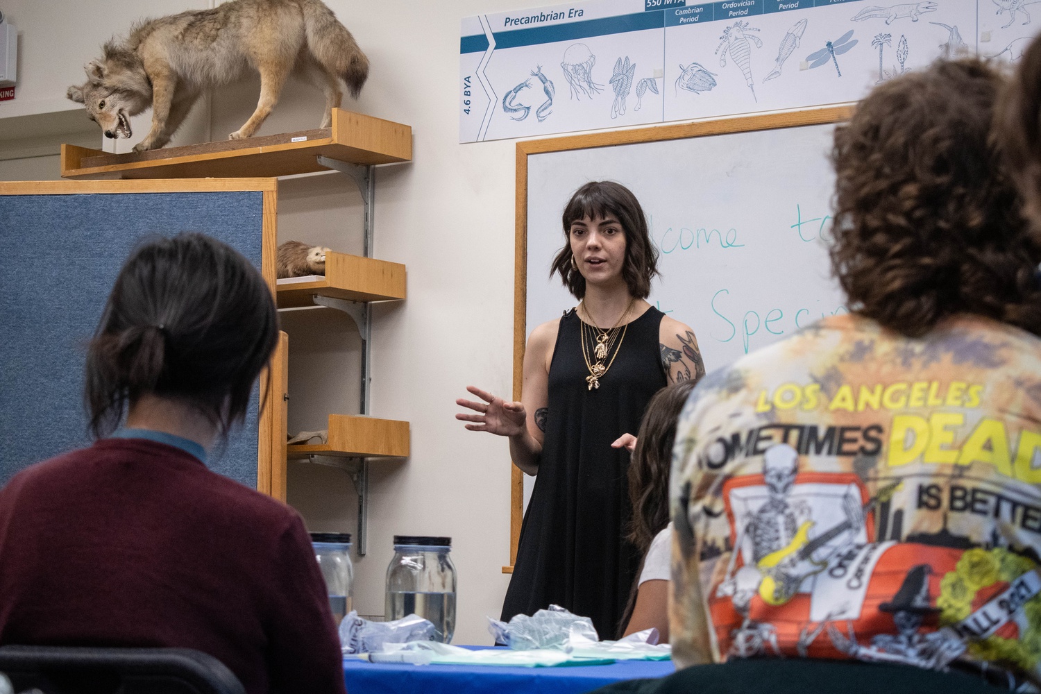 Mickey Alice Kwapis, the taxidermist who led the rat embalming workshop, says her work is a labor of love. “You wouldn't spend your days elbows-deep in a dead animal if you didn't really love the work that you were doing and really want to honor those specimens,” she says.