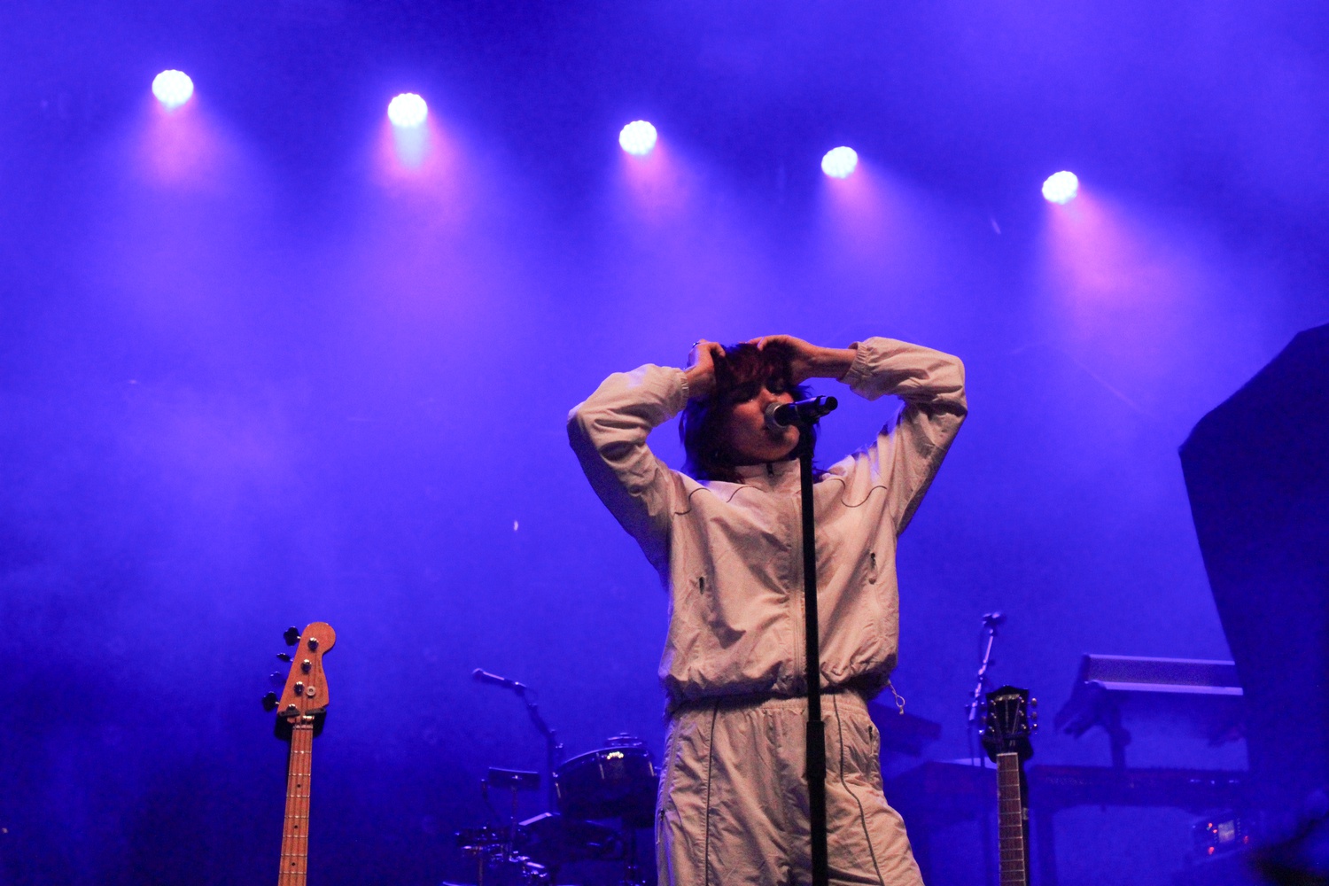 UPSAHL performed tracks including “Drugs,” “WET WHITE TEE SHIRT,” and “Toast.”