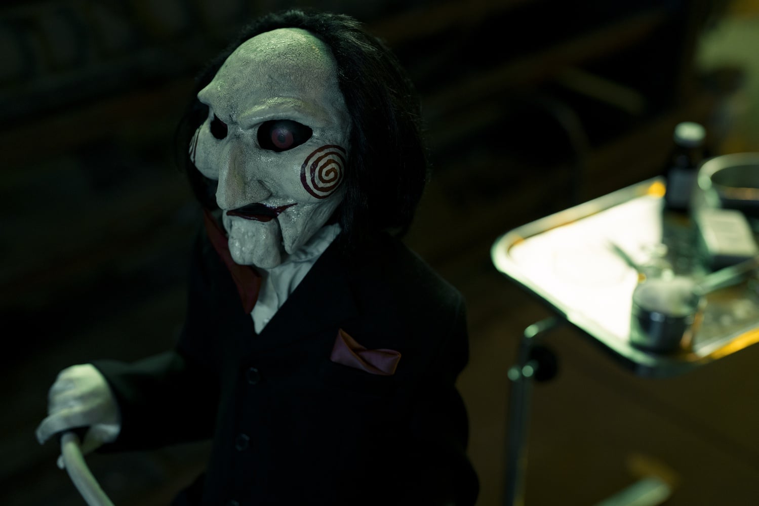 Tobin Bell stars as the masochistic puzzler Jigsaw in "Saw X."
