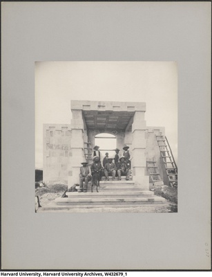 Cover image for Peruvians workers at site of construction of Bruce Building, Harvard College Observatory, Arequipa, Peru