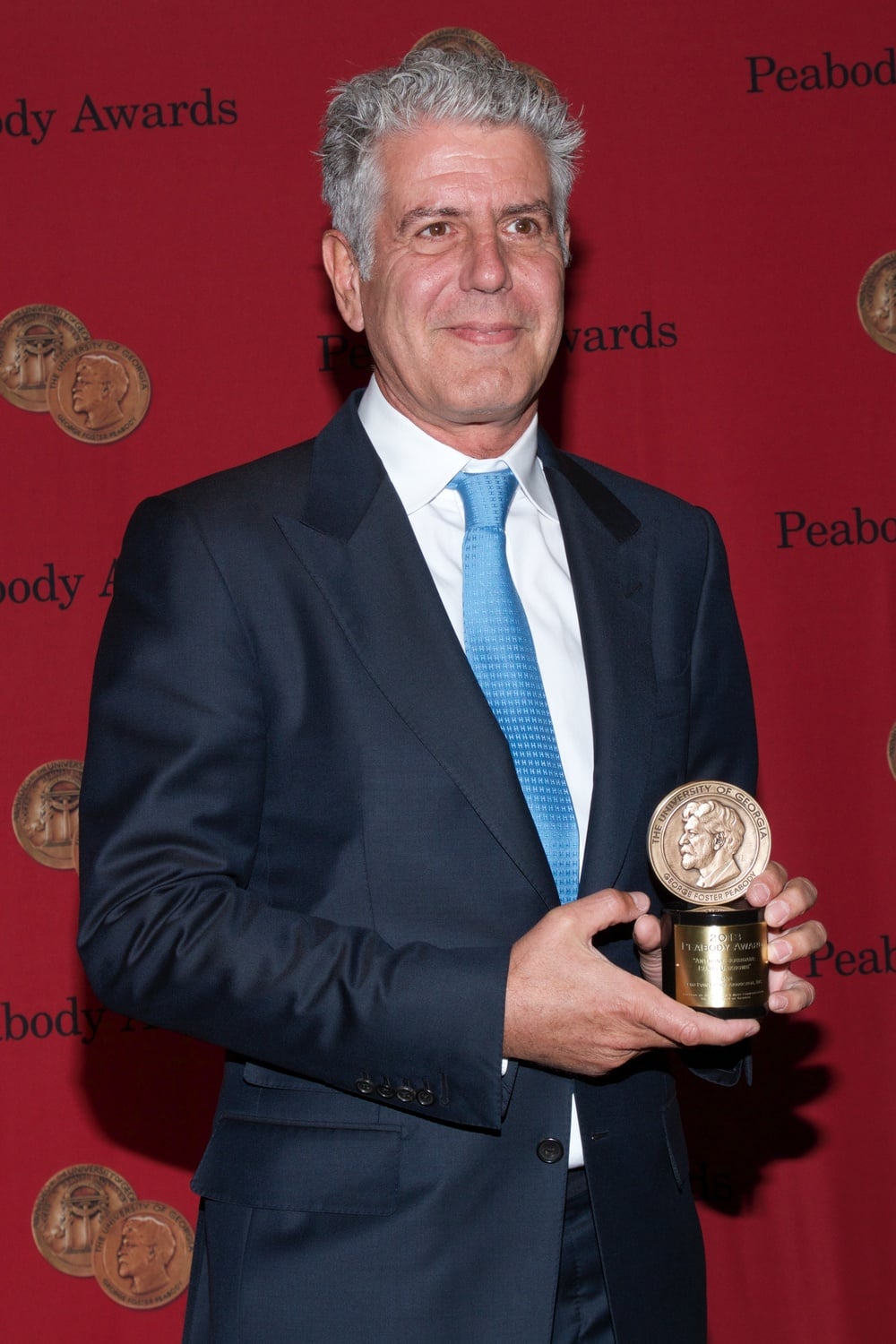 Anthony Bourdain won a Peabody Award for "Parts Unknown" in 2014.