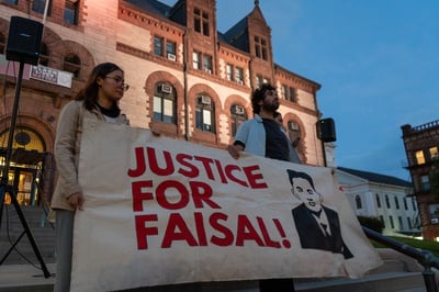 Cover image for After Findings Released in Sayed Faisal Inquiry, Protesters Demand Dismissal of Officer Who Fatally Shot Him